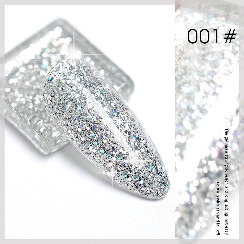 Flash Nail Polish New Super Flash Micro Diamond Nail Shop Special Sequins Flash Nail Polish New Super Flash Micro Diamond Nail Shop Special Sequins